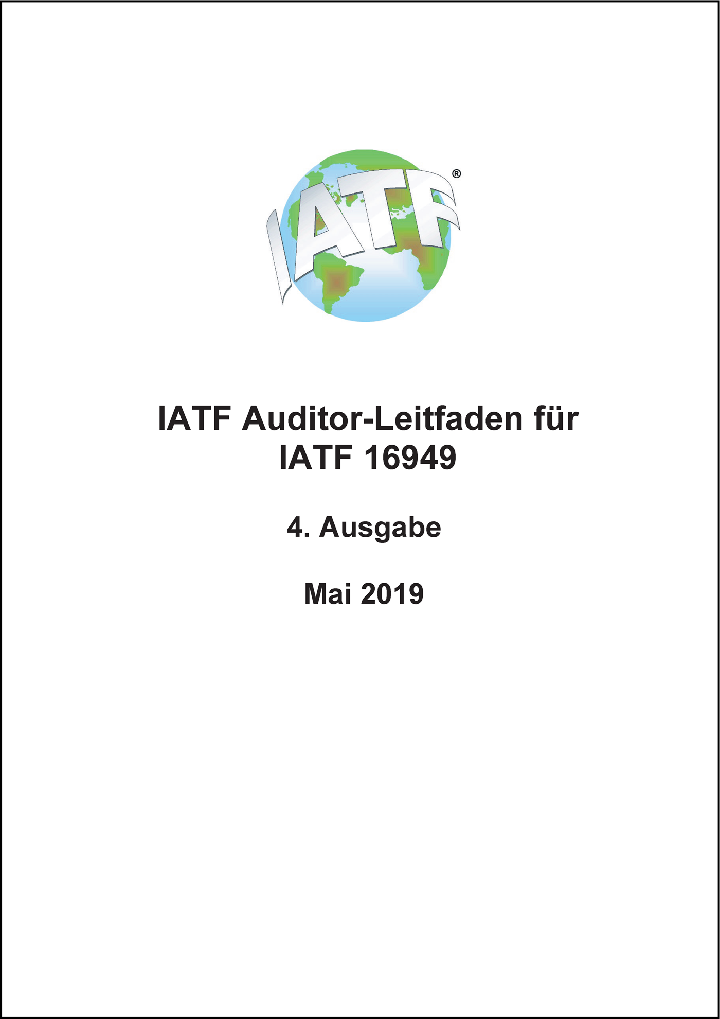 IATF Auditor-Leitfaden 2019 | Austrian Standards