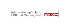 Logo WKO „Informationspflicht lt. ECG und Mediengesetz“